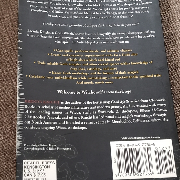 An Enchanted Grimoire Goth Magick Brenda - Picture 4 of 4
